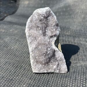 Black amethyst crystal